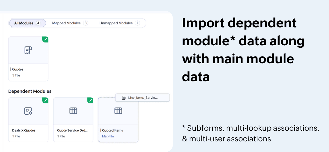CRM Import Revamp