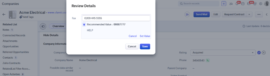 Zoho CRM Layout Rules – Game changer!